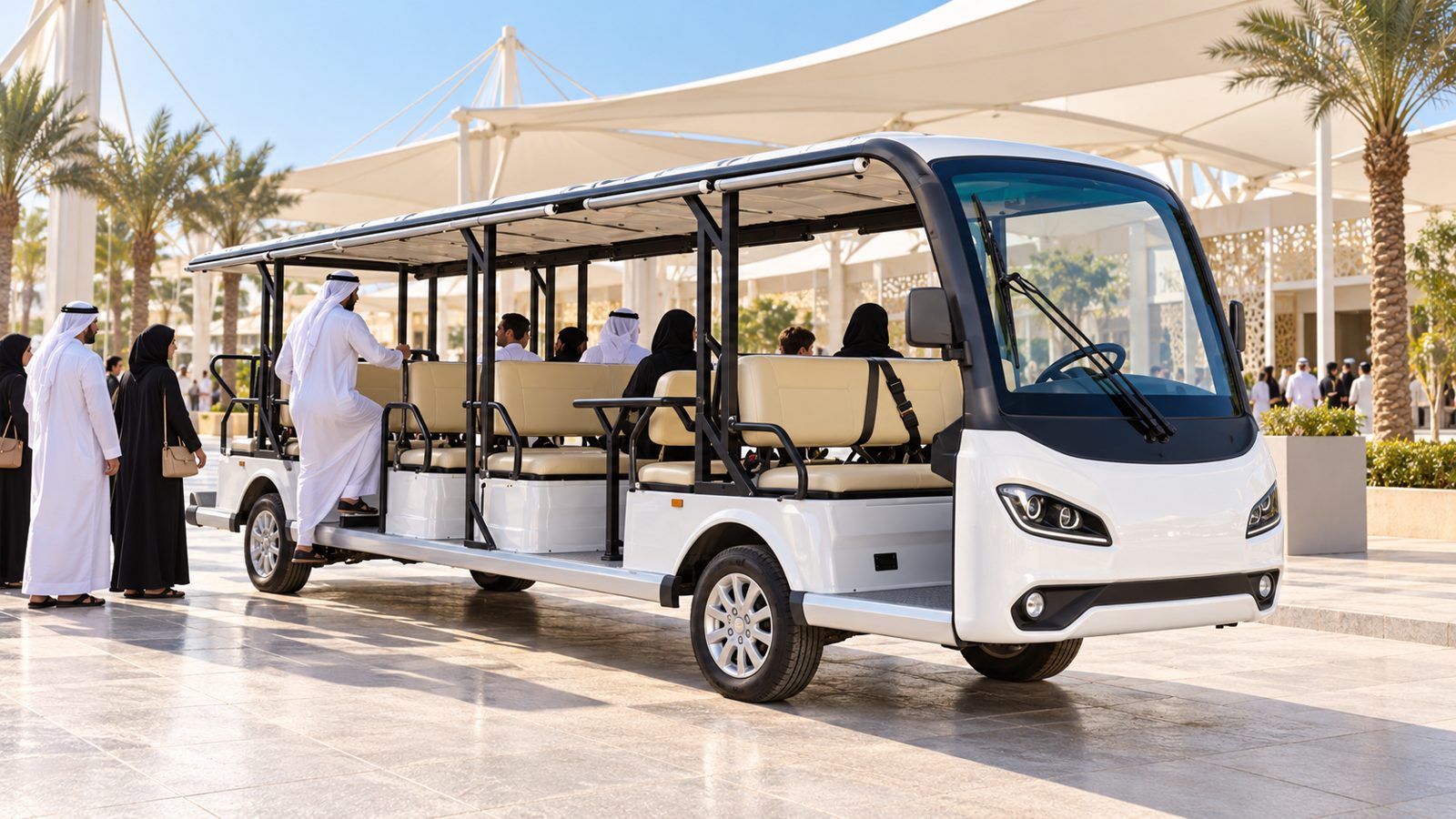 S18 and S23 large shuttles for major events and peak pilgrimage flows.